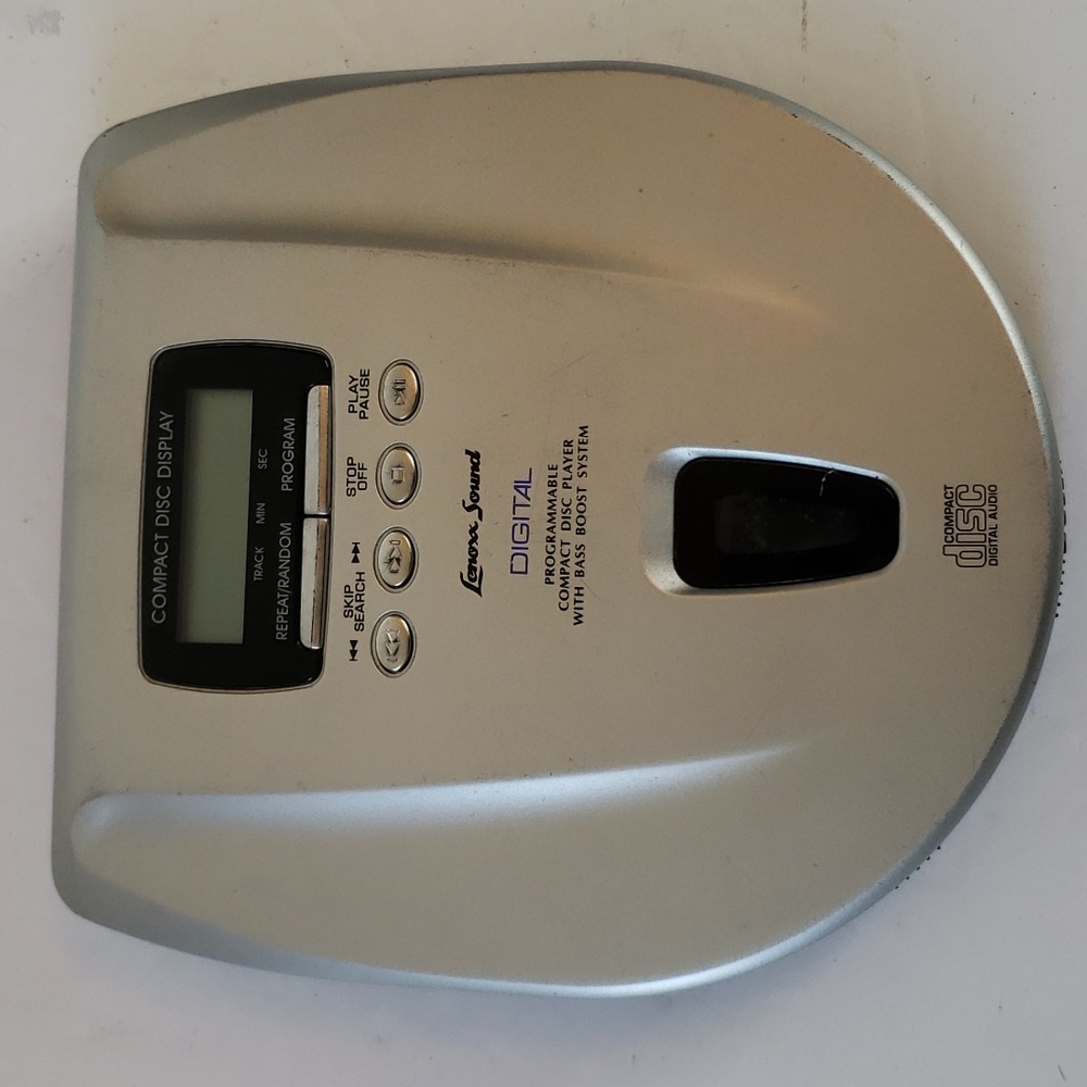 Lenox Sound Portable Compact Disc Player CD Player